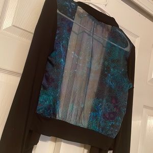 INC Sheer Cropped Cardigan